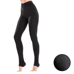 Winter-Leggings für Damen, 100 den - mit Fersensteg