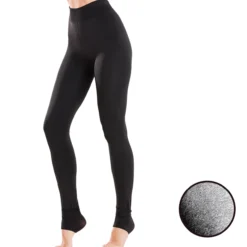 Winter-Leggings für Damen, 100 den - mit Fersensteg