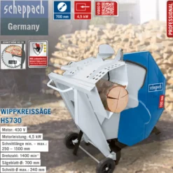 Wippkreissäge HS730, 400 V