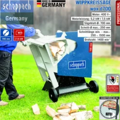 Wippkreissäge wox D700 7,50KW