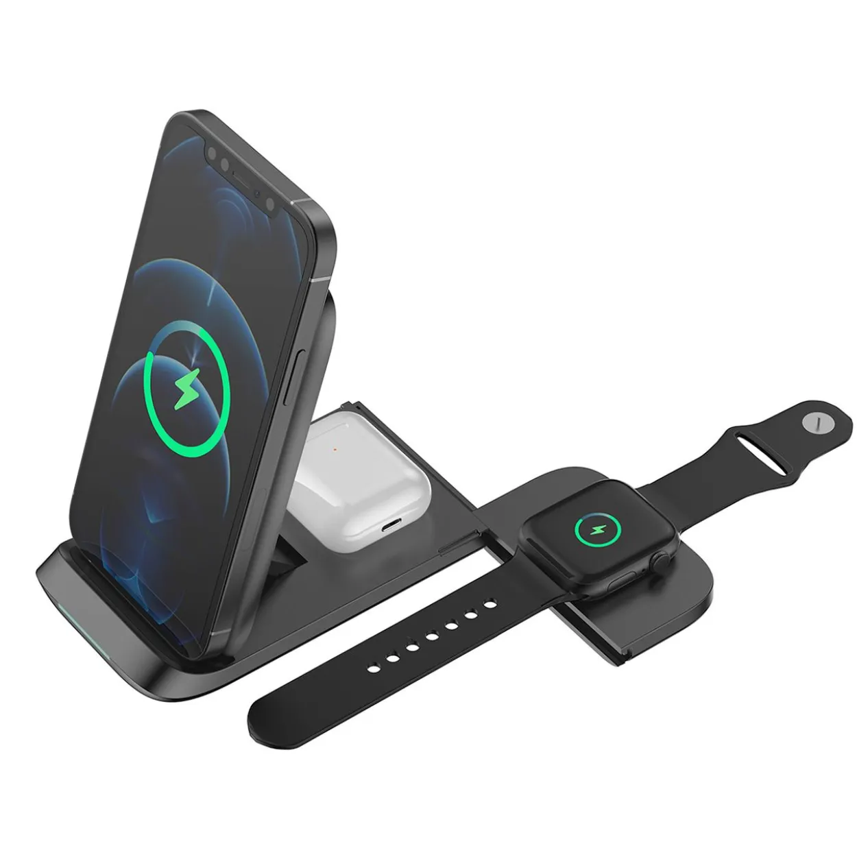 "Wi-Tres" 3 in 1 induktive Ladestation