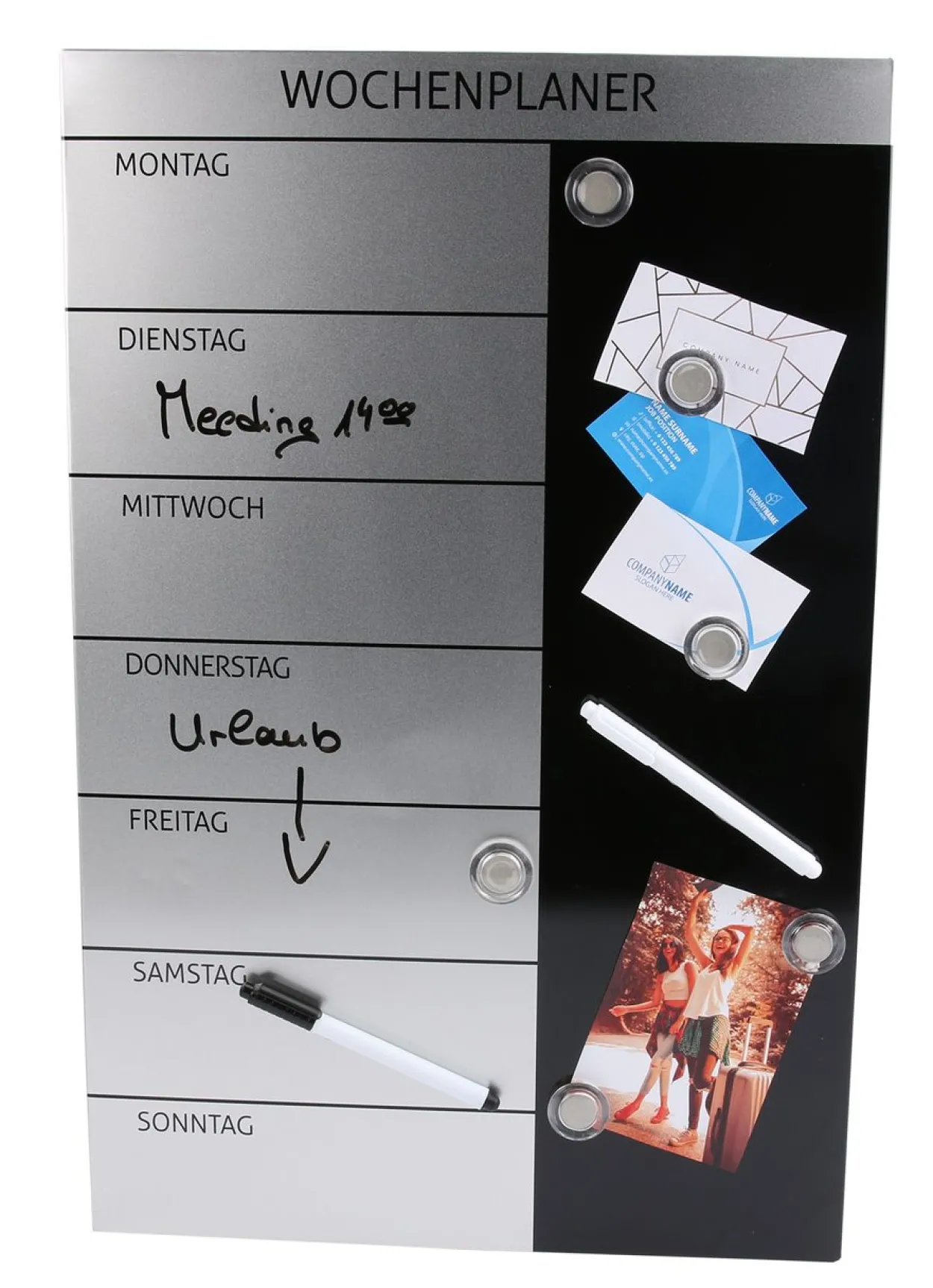 Wochenplaner GENIE Magnettafel