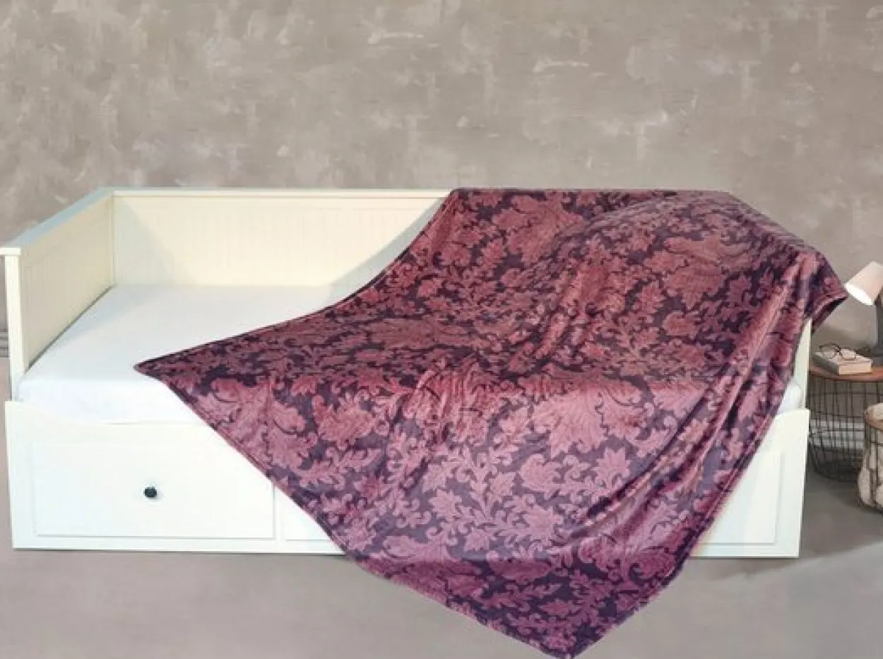 Wohndecke "Kaschmirtouch" alloverbedruckt