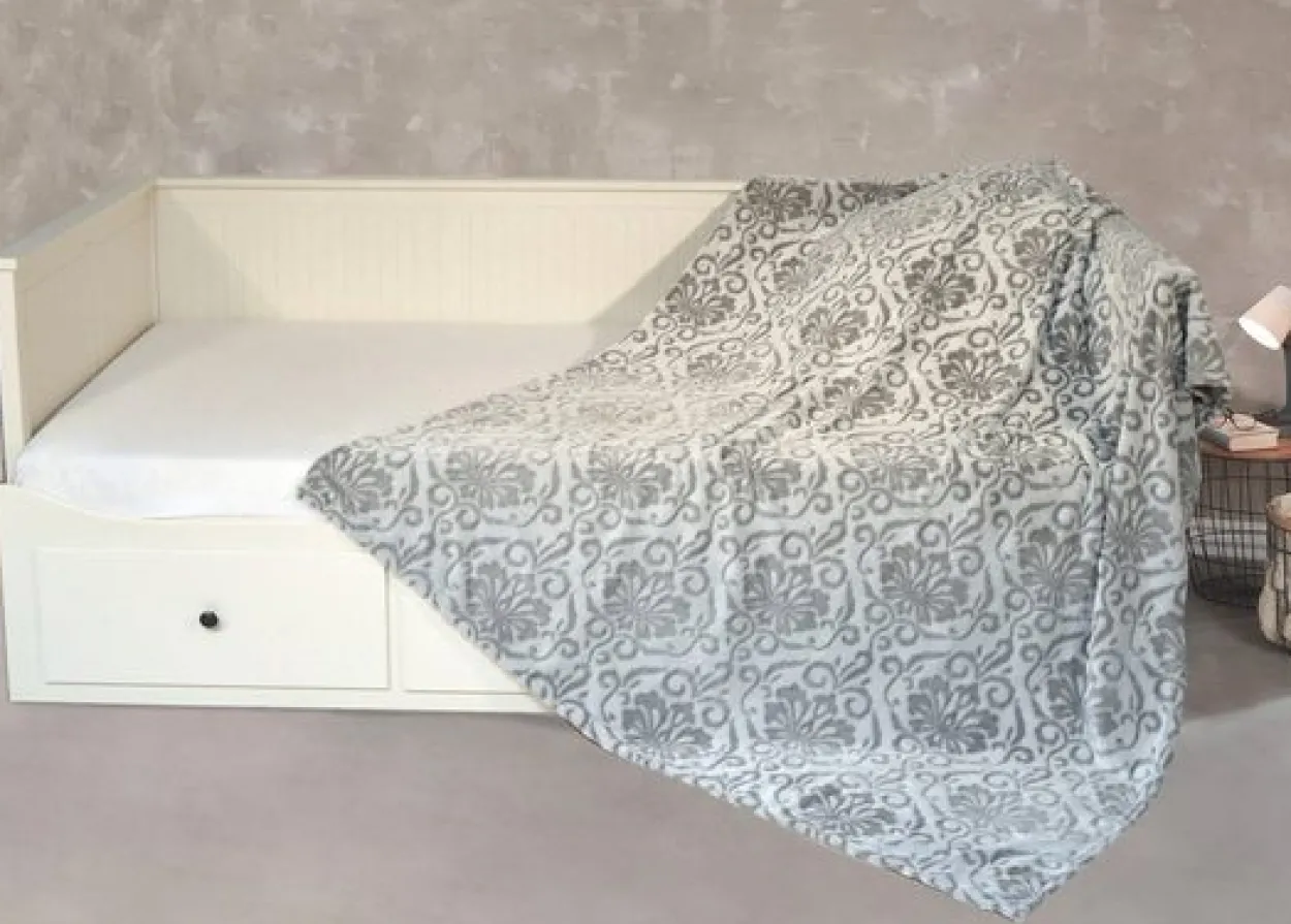 Wohndecke Ornamente „Kaschmirtouch“ mit Hoch-Tief Effekt