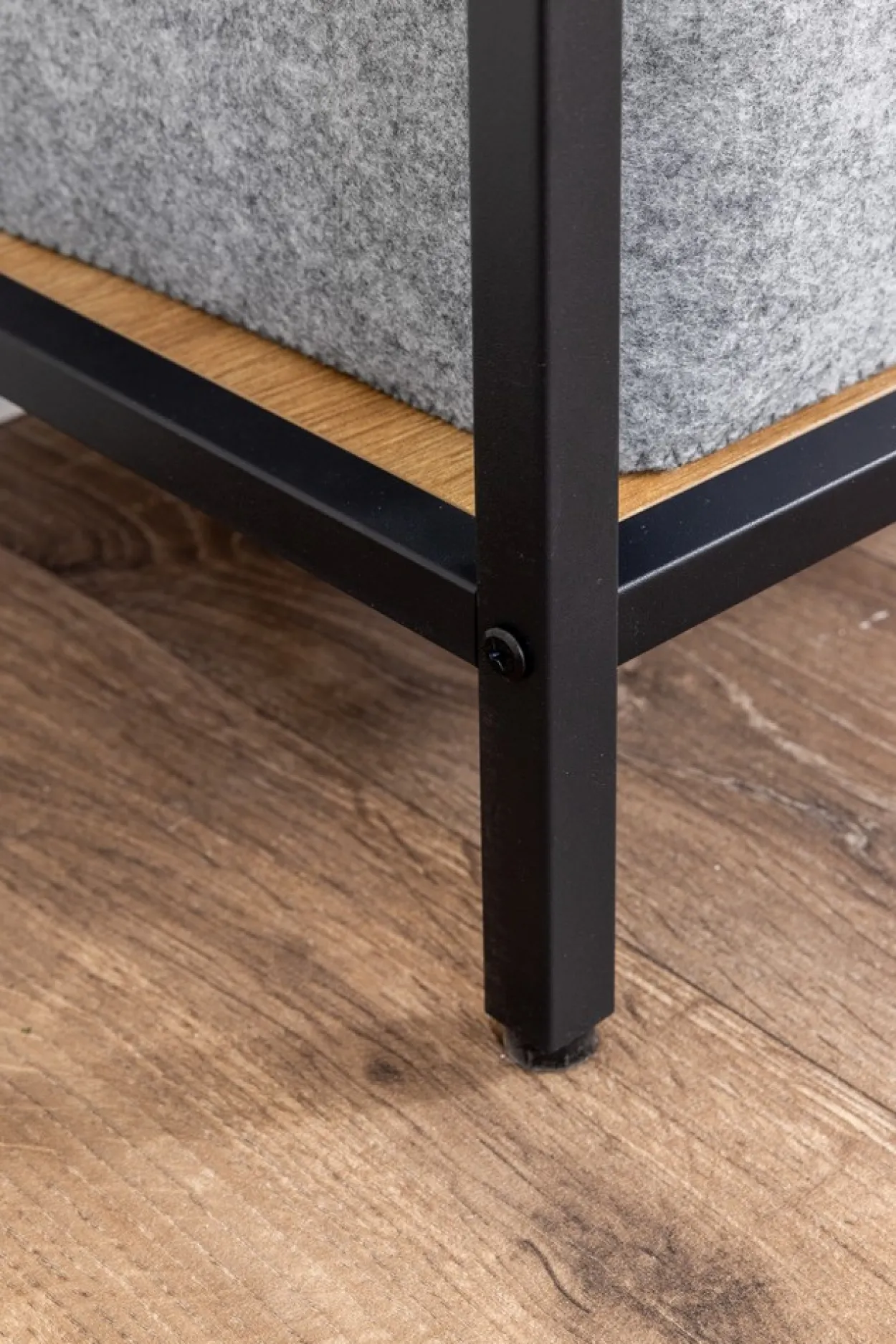 Wohnzimmerregal, ca. 114 x 34 x 78 cm - Braun