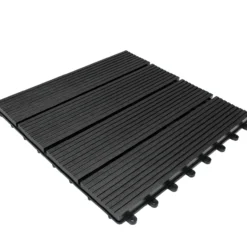 WPC Fliese Klassik Anthrazit - 30x30cm