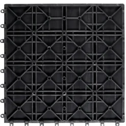 WPC Fliese Klassik Anthrazit - 30x30cm
