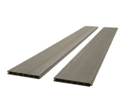 WPC Sichtschutzzaun CARACAS 1x Zaunelement - Grau