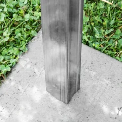 WPC-Sichtschutzzaun CORTEZA - 5x Element + 6x Pfosten - Anthrazit
