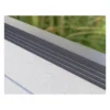 WPC-Sichtschutzzaun Valla - 5x Element + 6x Pfosten - Grau