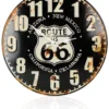 WT 1510 Wanduhr, Ø 50cm, mehrfarbig