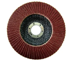 5x Fächerschleifscheiben 125mm konisch P 80 Braun Lamellenscheiben