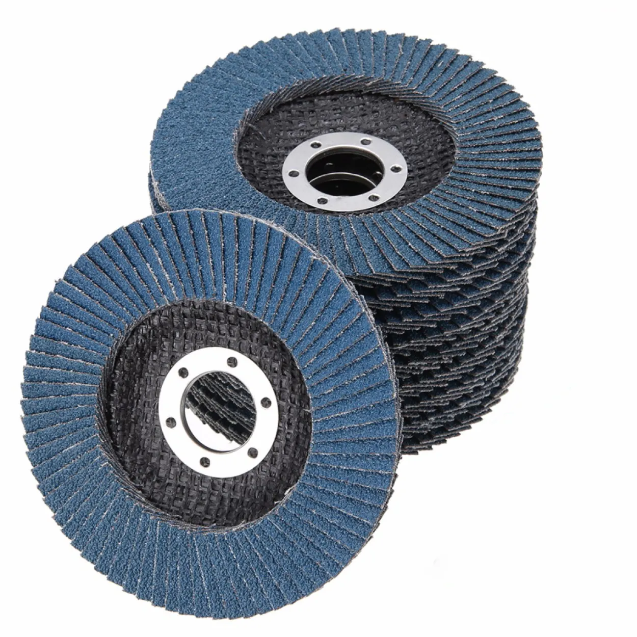 50x Fächerschleifscheiben 115mm Lamellenscheiben Fächerscheiben P80