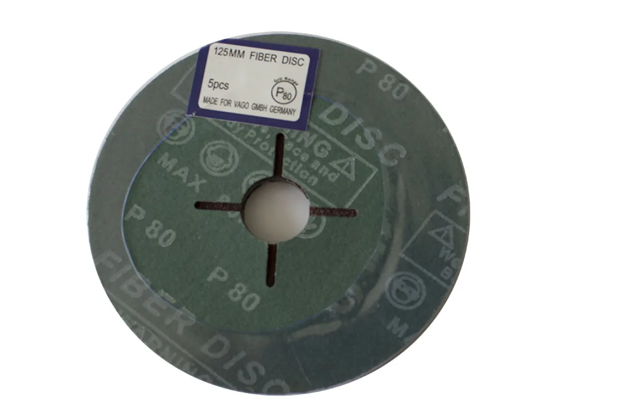 100x Fiberscheiben 125mm Fiberschleifscheiben für Winkelschleifer P120