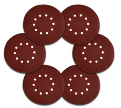 25x Klett Schleifscheiben 225 Schleifpapier 10 Loch Körnung 180