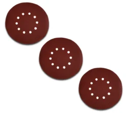 25x Klett Schleifscheiben 225 Schleifpapier 10 Loch Körnung 40