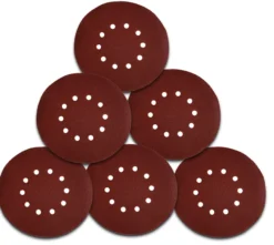 25x Klett Schleifscheiben 225 Schleifpapier 10 Loch Körnung 40