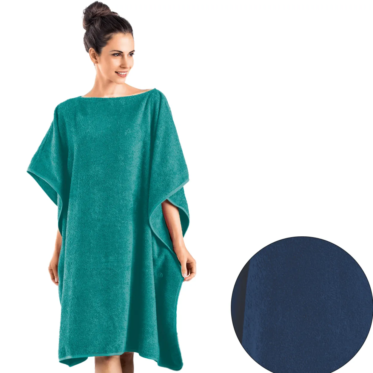 XL-Badetuch-Poncho 2 in 1