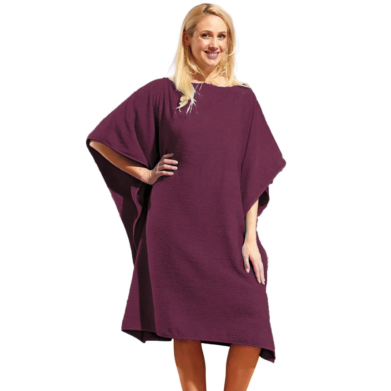 XL-Badetuch- Poncho 2 in 1