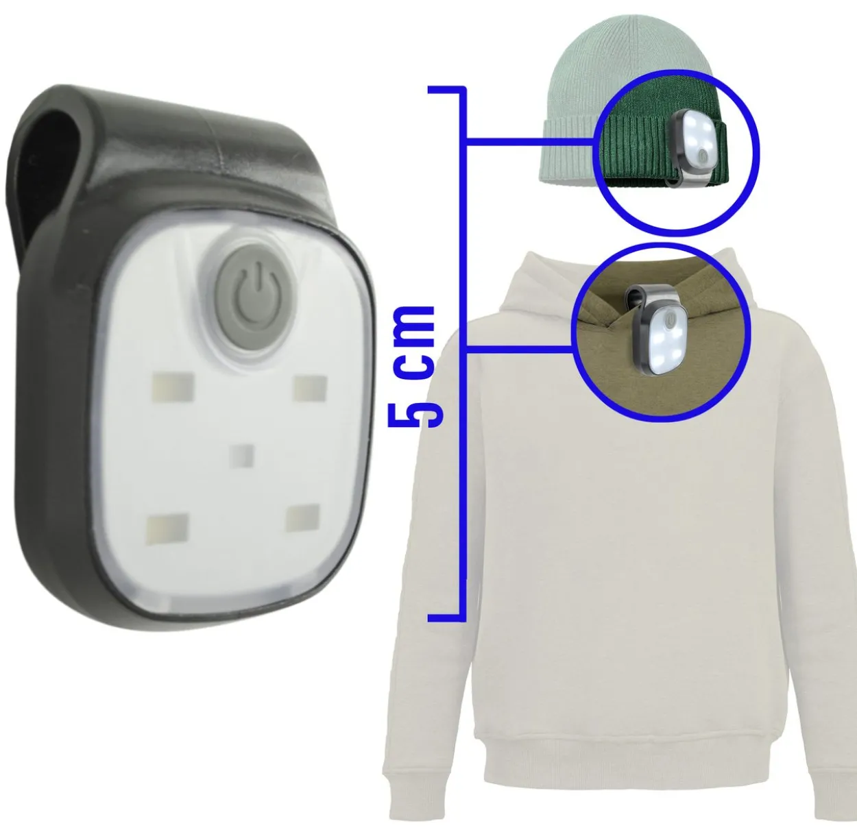 X4-LIFE Clip Leuchte 2er Set