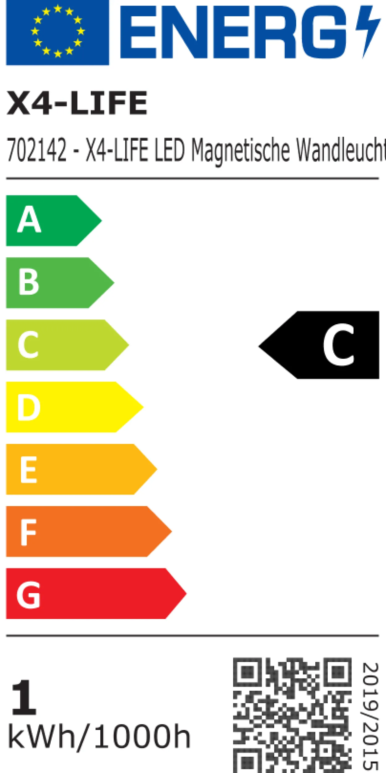 X4-LIFE LED Magnetische Wandleuchte Bewegungsmelder