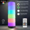X4-LIFE RGBIC LED-Dekoleuchte aus 6 magnetischen Elementen