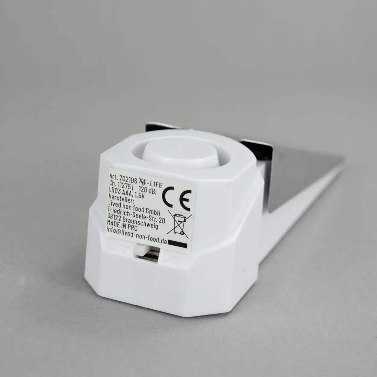 X4-LIFE Türstopper - Alarm