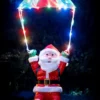 XL-LED-Weihnachtsmann - Mit LED-Fallschirm