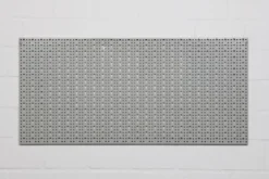 XL Lochblech Hellgrau _ 98 x 46 cm
