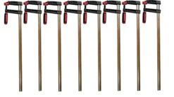 8x Profi Schraubzwinge 500x120 Zwinge Leimzwinge Klemmzwinge Temperguß