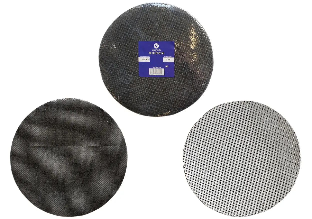 25x Schleifgitter 225mm Schleifteller Schleifscheiben K 80 Gitternetz
