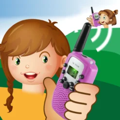 X4-TECH Walkie Talkie 2er Set pink