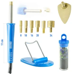 X4-TOOLS Strasssteinkolben Set 10 tlg. 6 Watt