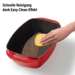 XXL Bräter mit Aluguss-Deckel