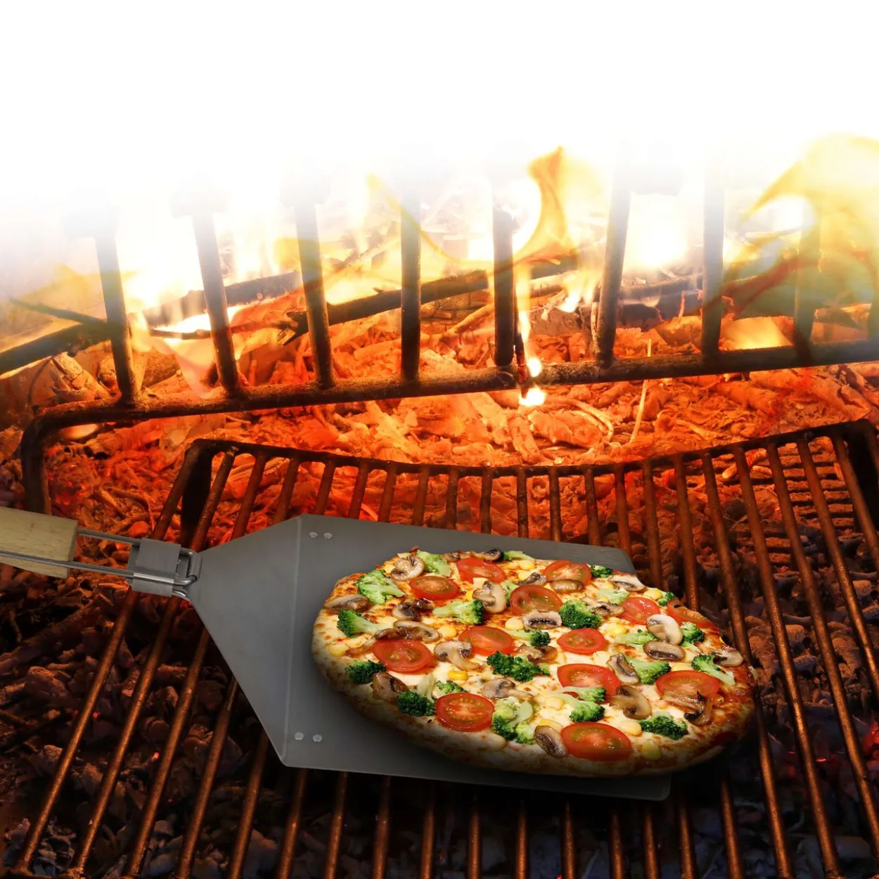 XXL Grillwender und Pizzaschaufel