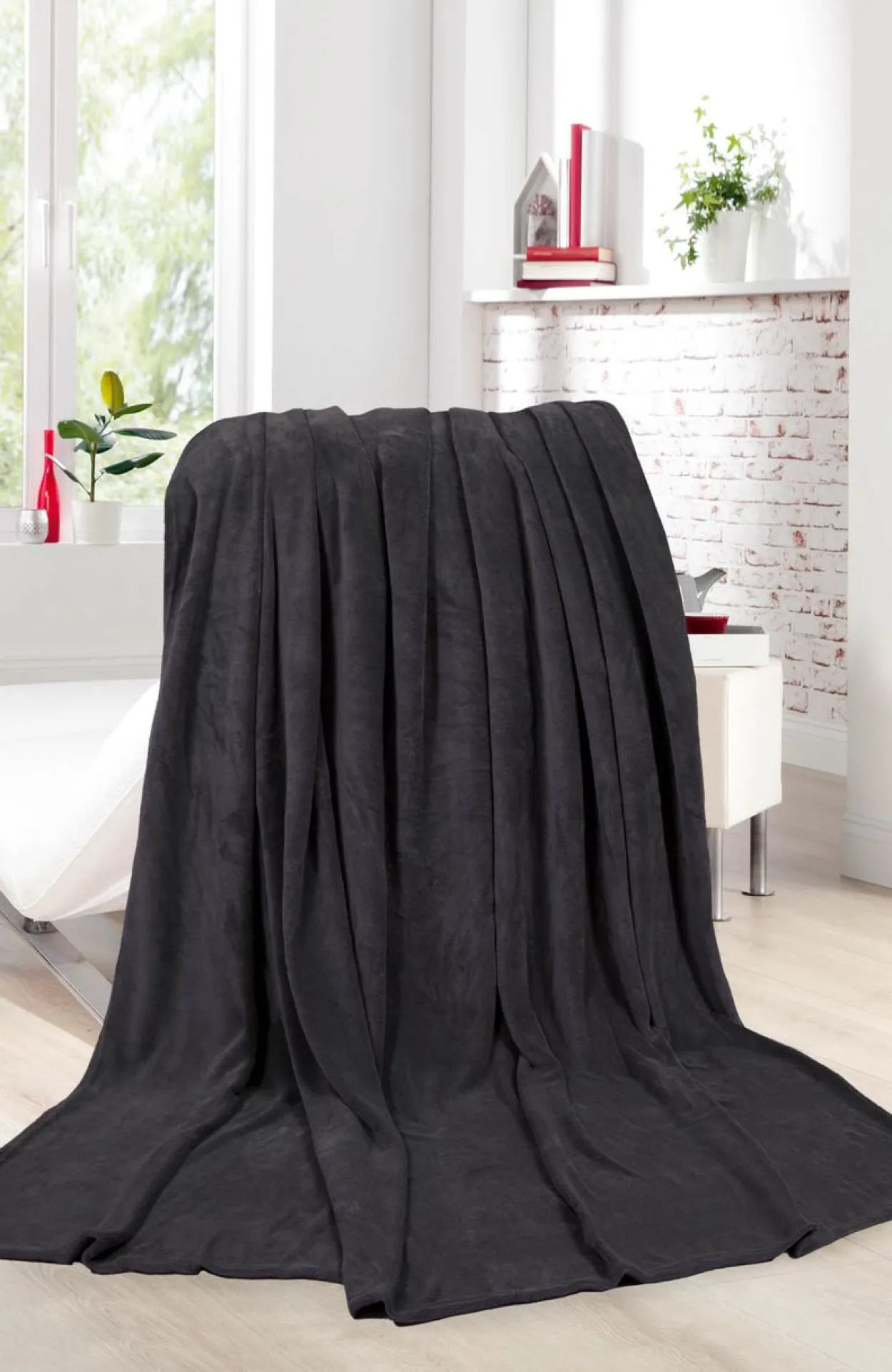 XXL-Mikrofaser-Flauschdecke