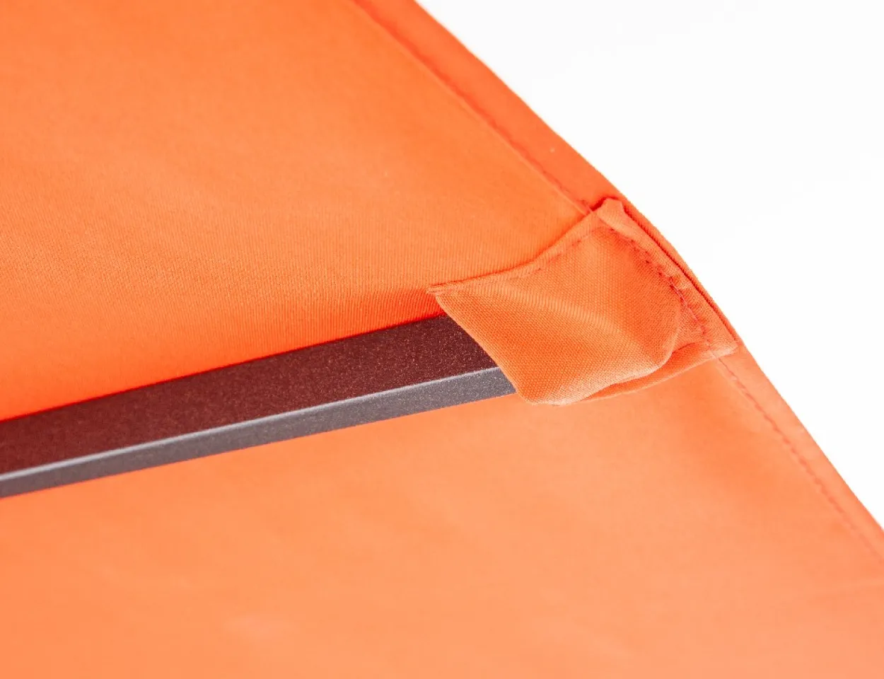 XXL-Oval-Sonnenschirm aus Polyester, ca. 4,6 x 2,7 m- Terra
