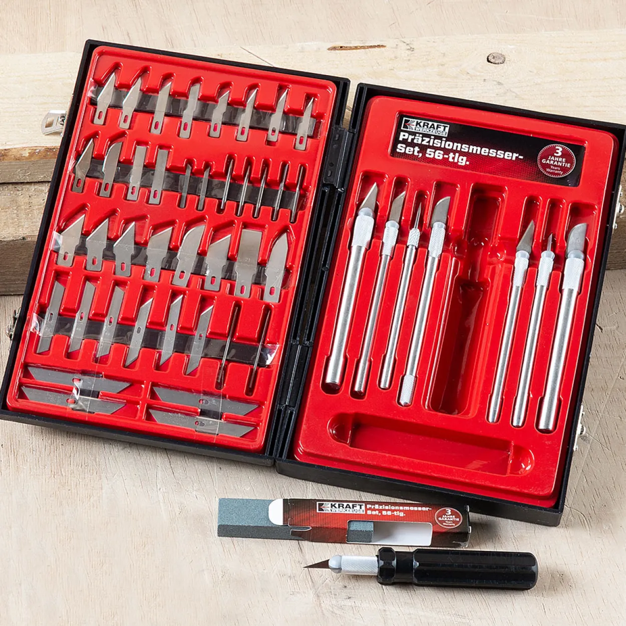 XXL-Präzisionsmesser-Set 56tlg.