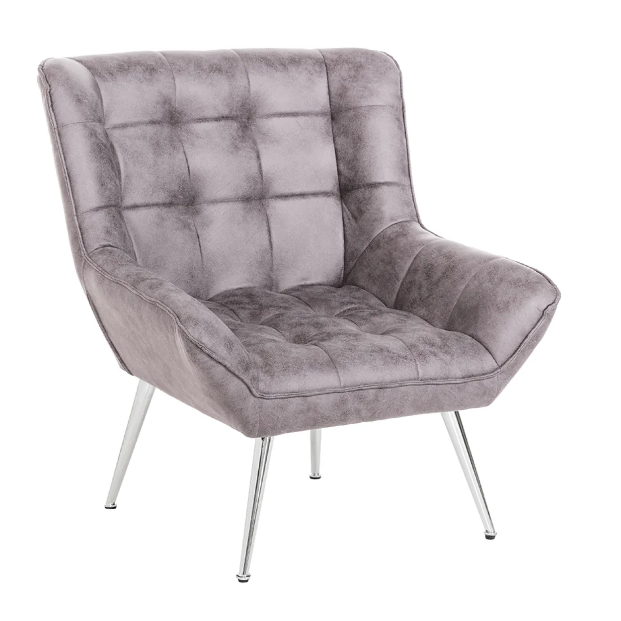 XXL Sessel Ohrensessel HWP65-GRA grau