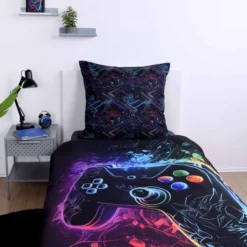 YC Gaming Bettwäsche 80x80 + 135x200 cm