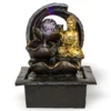 Zimmerbrunnen Buddha mit rotierender Kugel