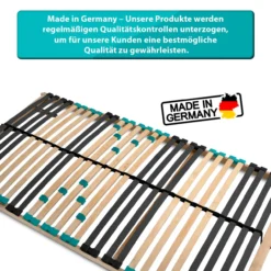 7-Zonen Lattenrost DRÖMSON starr 80 x 200 cm