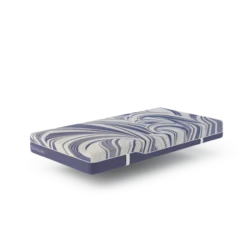 7-Zonen Taschenfederkernmatratze mit int. Gelschaum-Topper Ocean Clean TFK / 100x200 / H4